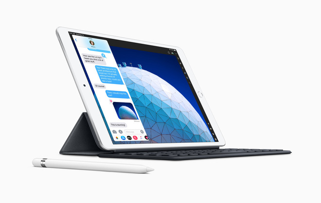 Apple ra mắt iPad Air 10.5 inch mới: Chip A12 Bionic như iPhone XS, hỗ trợ Apple Pencil, giá từ 499 USD