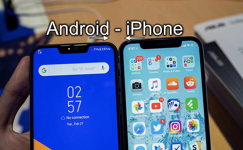 Cách chuyển dữ liệu từ Android qua iOS và ngược lại