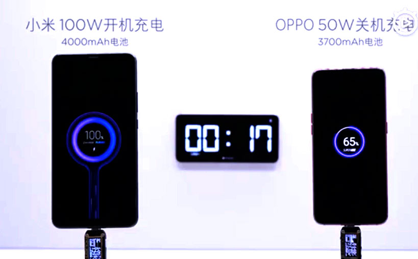 Xiaomi ra mắt công nghệ sạc siêu nhanh công suất 100W, sạc đầy điện thoại trong vòng 17 phút