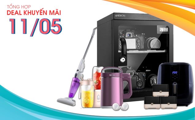 Tổng hợp deal khuyến mãi 11/05