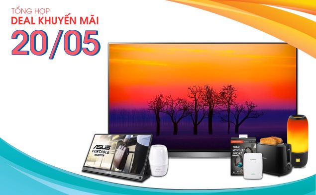 Tổng hợp deal khuyến mãi 20/05